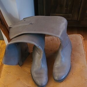 Sam Edelman Gray Heeled Boots